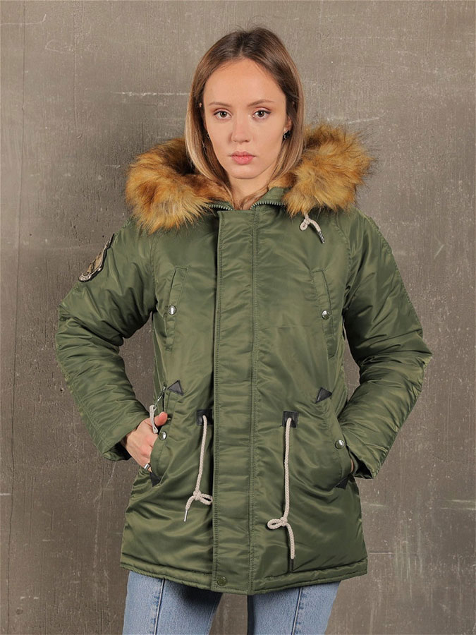 Женская зимняя куртка Аляска N3B HUSKY [Nord Denali] купить в Москве