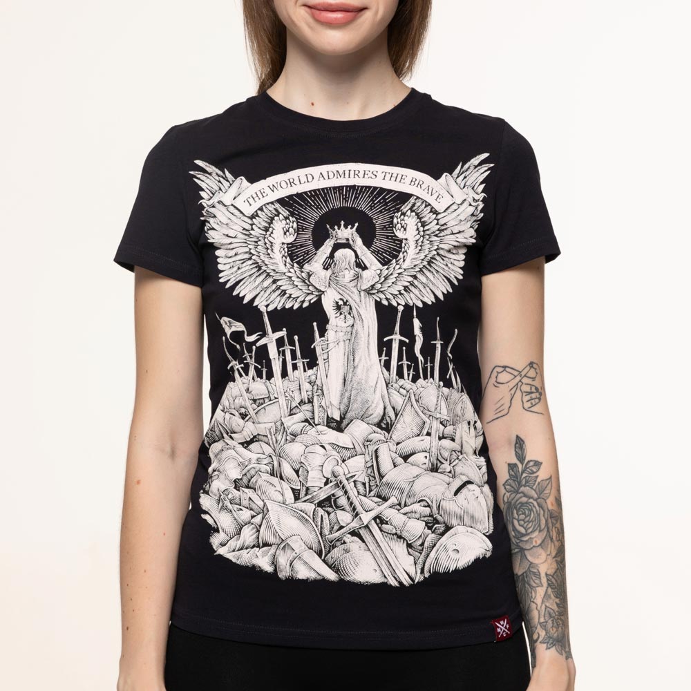 Женская футболка Angel