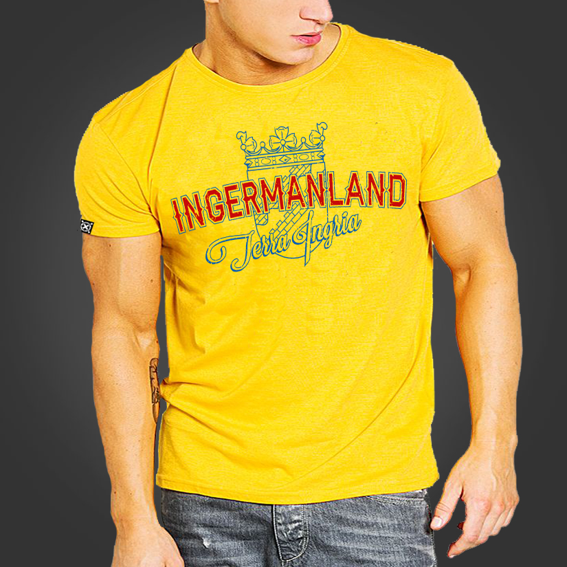 Футболка T-Shirt Ingermanland от RUSULTRAS желтая